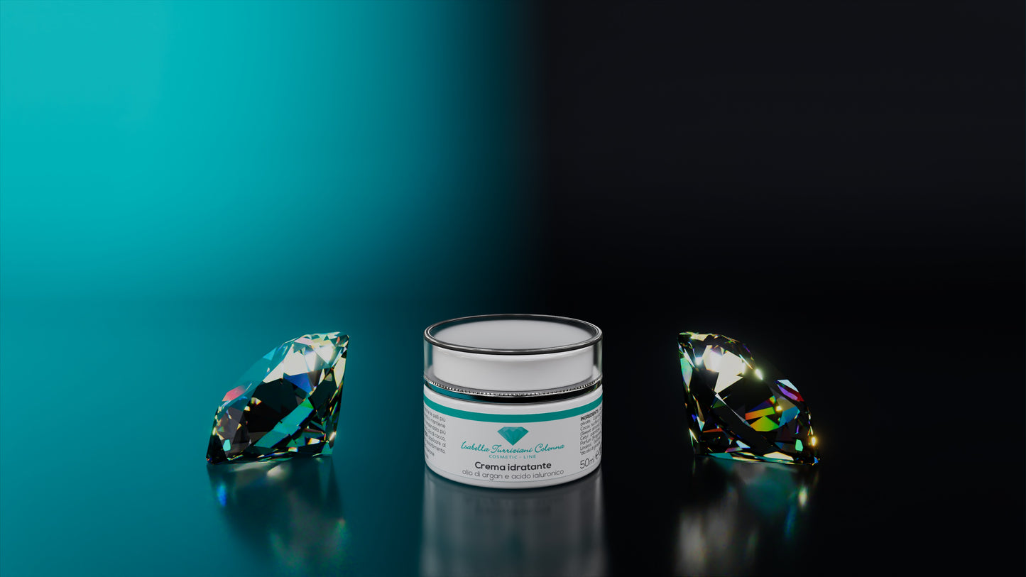 Crema Idratante Olio di Argan e Acido ialuronico
