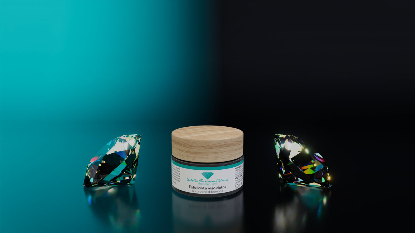 Bamboo Charcoal Detox Facial Exfoliator