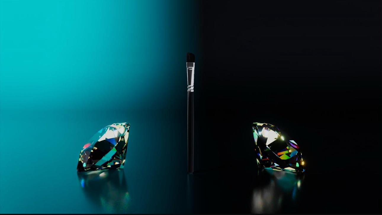 N.13 Pennello angolare stondato (Ombretto, sfumature)